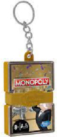 MONOPOLY REAL MINI GAME INSIDE GOLD 8+ (KEYCHAIN HANGER GAME)
