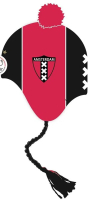 Ajax Muts Senior Flappen 3 Sterren Goud Zwart/Rood (MUTS010717)