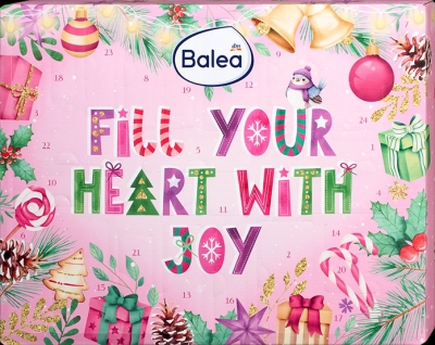 Balea Adventskalender 2025 - Fill Your Heart With Joy Limited Edition (45x35x6cm)