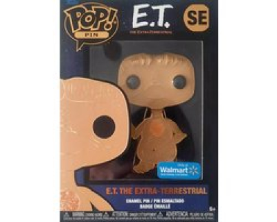 Funko Pop Walmart Exclusive Enamel Pin E.T. THE EXTRA TERRESTRIAL 4? NEW IN BOX