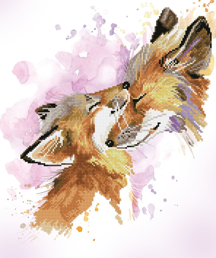 Fox Bliss Diamond Dotz: 50x58 cm (DD8.013)