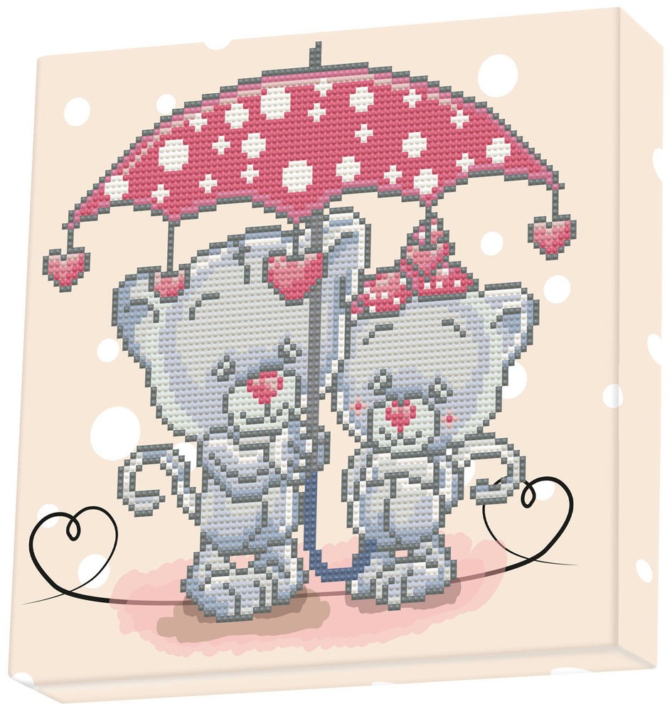 It`s raining love Diamond Dotz: 28x28 cm (DBX.005)