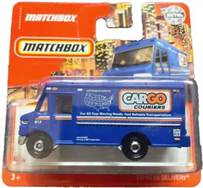 1 MATCHBOX 89-100 EXPRESS DELIVERY CARGO COURIERS BLEU (1:64)