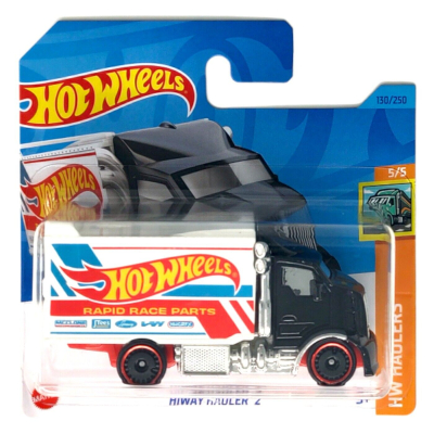 HOT WHEELS HIWAY HAULER 2 BLACK 130/250 (1:64) HW HAULERS 5/5