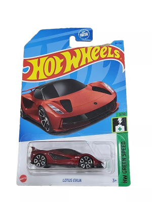 HOT WHEELS LOTUS EVIJA RED 84/250 (1:64) HW GREEN SPEED 3/10