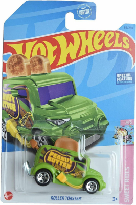 HOT WHEELS ROLLER TOASTER 59/250 GREEN 1:64 SWEET RIDES 4/5