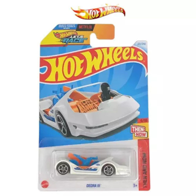 HOT WHEELS DEORA III WHITE/BLUE 221/250 1:64 HW THEN AND NOW 6/10