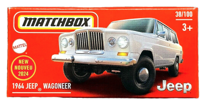 1964 JEEP WAGONEER 38/100 MATCHBOX 1:64 WHITE