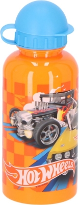 HOT WHEELS BIDON DRINKFLES 500ML ORANGE ART