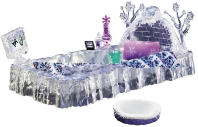MONSTER HIGH ABBEY BOMINABLE BED (UITGAVE 2012) ORGINAL IN BOX