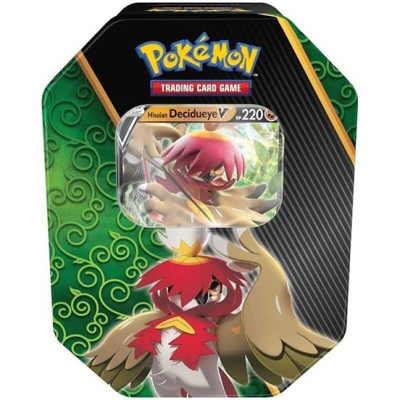 Pokemon Divergent Powers Hisuian Decidueye V Tin Box 2022 EN Pokemon